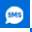 Icon of a chat bubble with the letters "SMS".