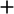 Icon: a plus sign