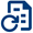 Icon of a piece of paper with an arrow pointing clockwise.