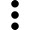 Image of the three stacked dots icon.